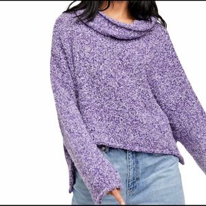 NWT! Free People BFF Cowl Neck Sweater